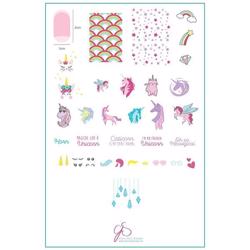 #AlwaysBeAUnicorn (CjSLC-51) - Stampingplade, Clear Jelly Stamper